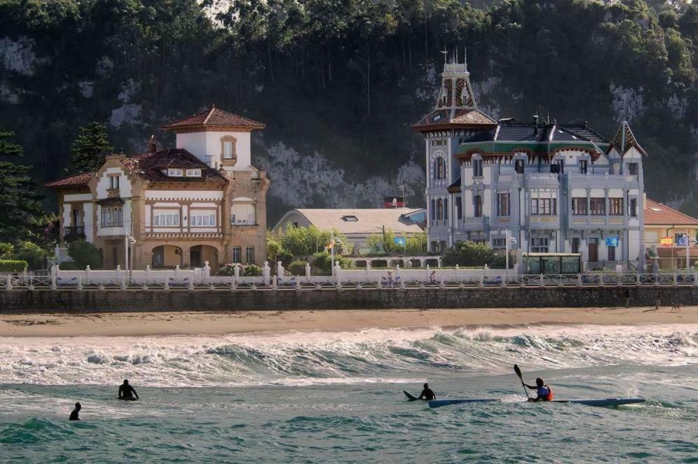Apartamento Con Vistas Espectaculares Al Rio Sella Ribadesella Exterior foto